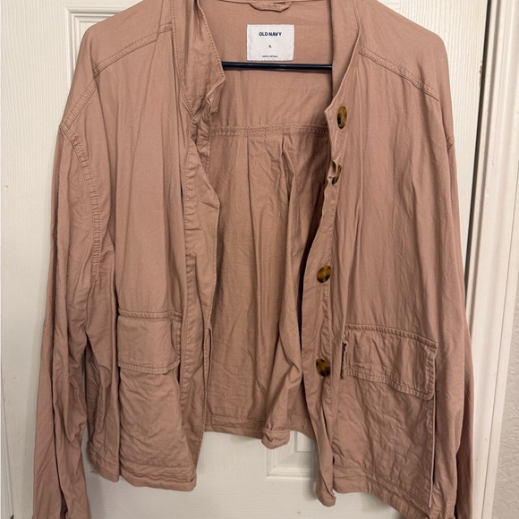 Old Navy Jackets & Blazers - Old Navy Women's Blush Utility Jacket